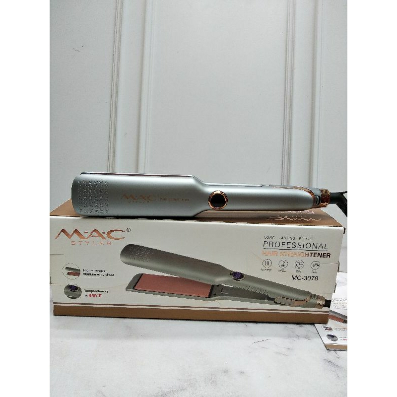 Catokan Rambut Salon Mac Styler Titanium Smoothing Keratin