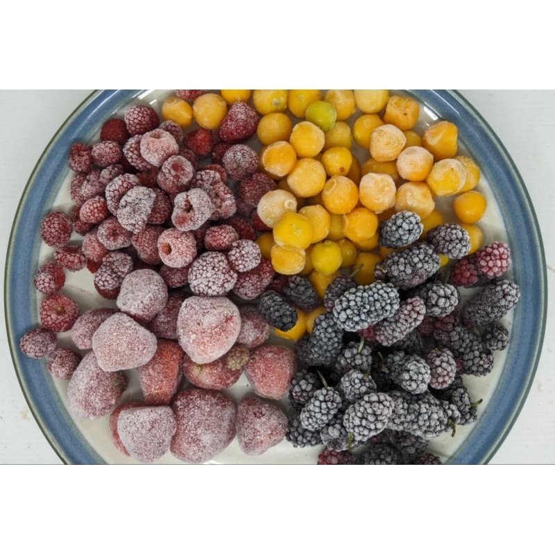 Mix golden berry frozen 500 gr LOKAL buah berry -mix berry frozen -frozen berries-buah-buah berry-bu