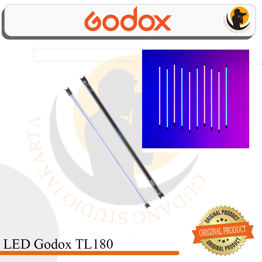LED Godox TL180 TL-180 TL 180 RGB LED Tube Light - Godox LED TL180 RGB