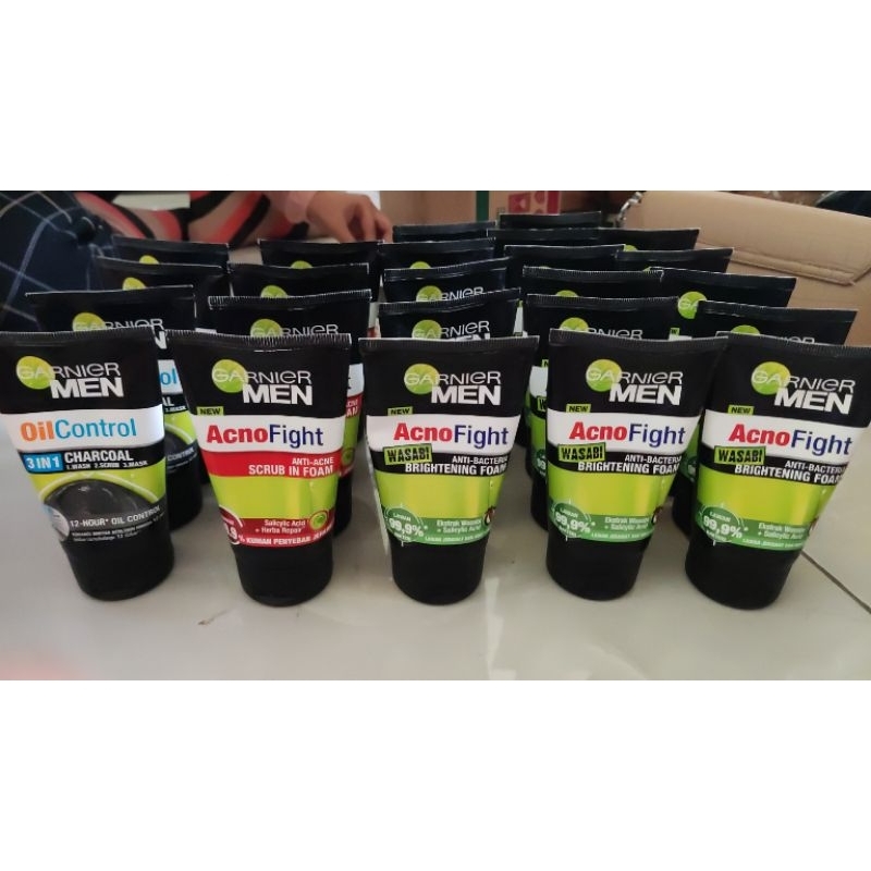 facial foam garnier men