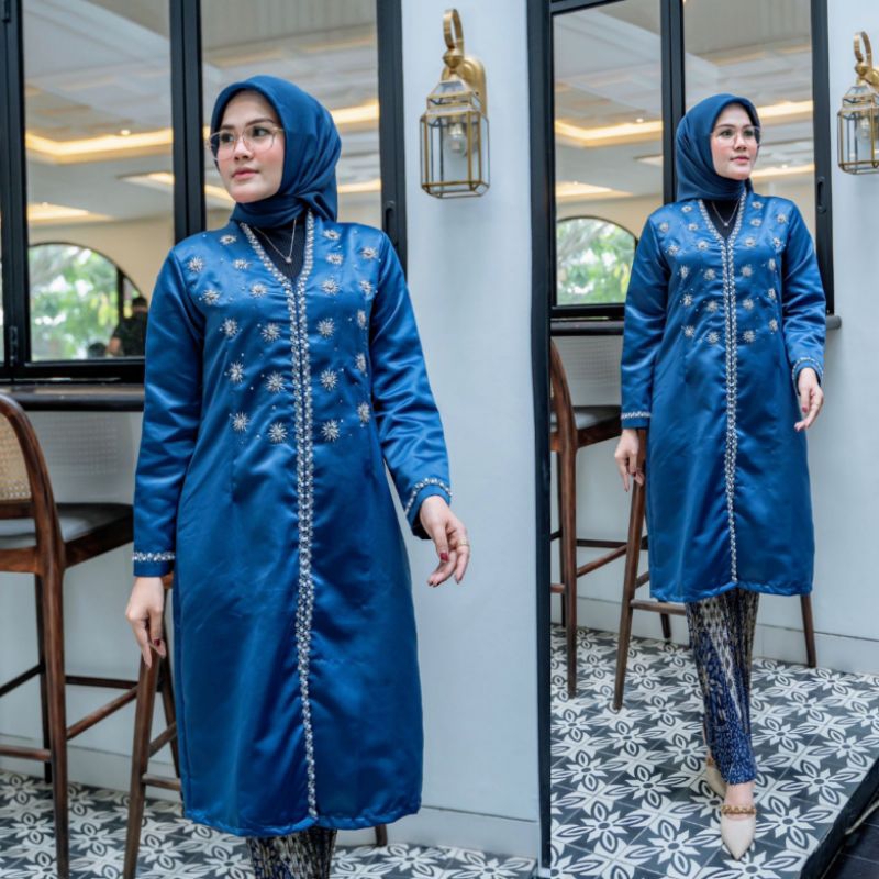 (BISA COD)LONG TUNIK PAYET//DENGAN AKSEN PAYET SUPER MEWAH SIZE M-JUMBO(LD 120CM)//SERAGAMAN KELUARG