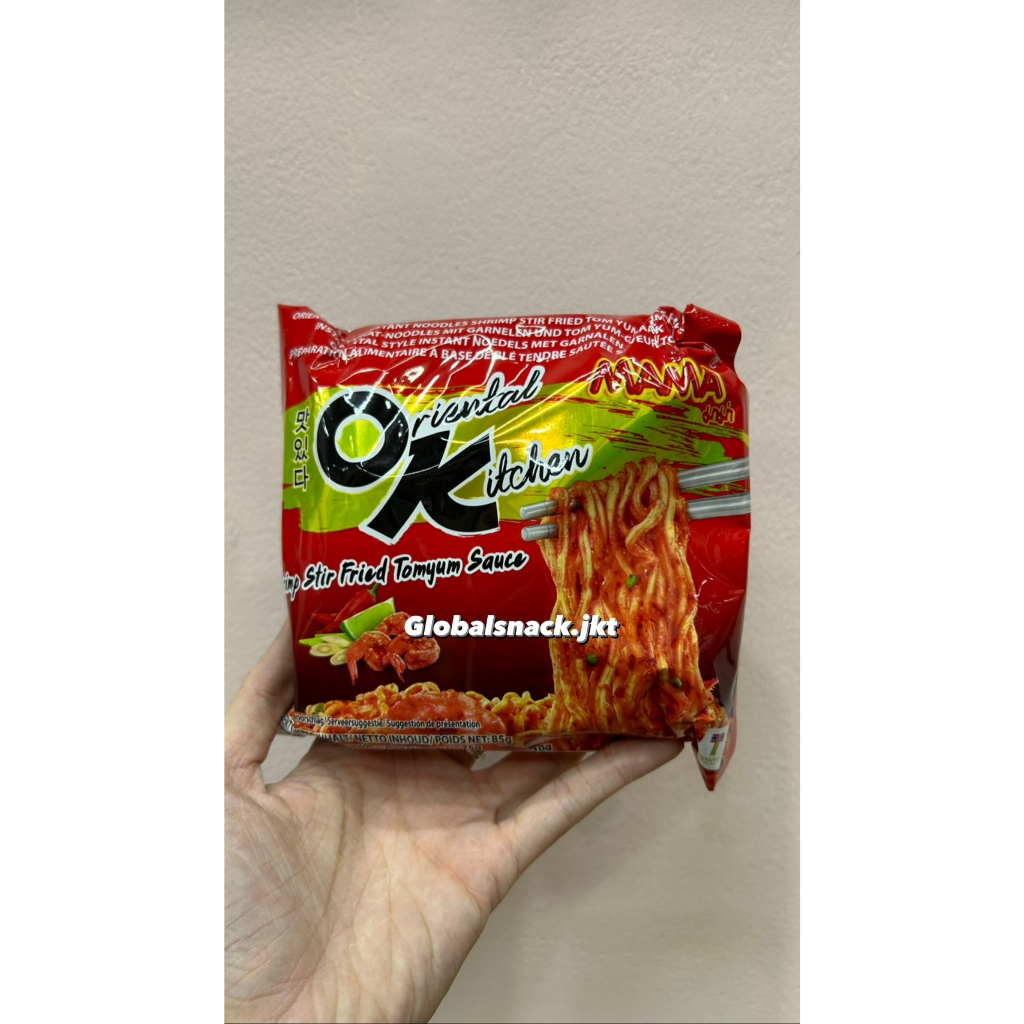 

MAMA ORIENTAL KITCHEN INSTANT NOODLES SHRIMP STIR FRIED TOMYUM SAUCE
