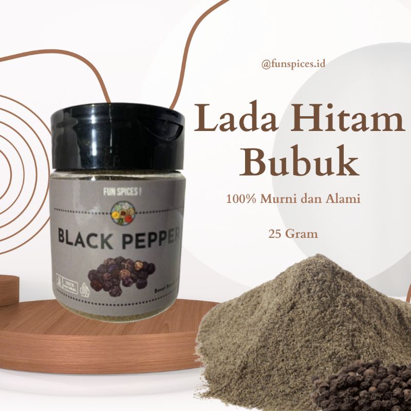 

Lada Hitam Bubuk / Black pepper