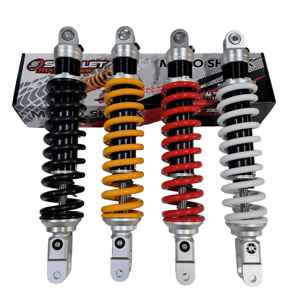 Monoshock scarlet racing klx 150 / dtracker crf 150 shockbreaker belakang crf 150 klx 150 scarlet mo