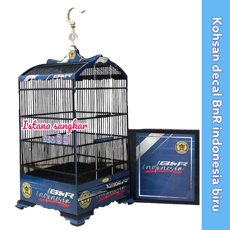 SANGKAR KANDANG KOHSAN KOSAN BnR DECAL INDONESIA