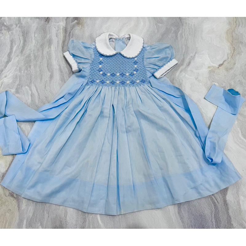 Preloved Dress Smocked Anak 1 s/d 2 thn