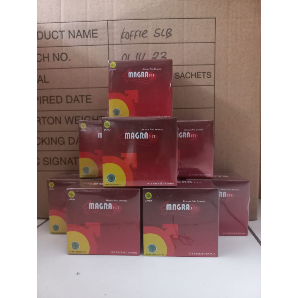 Magra fit 1box 5kotak @2kapsul - stamina pria dewasa setara vitamale gasa kapsul