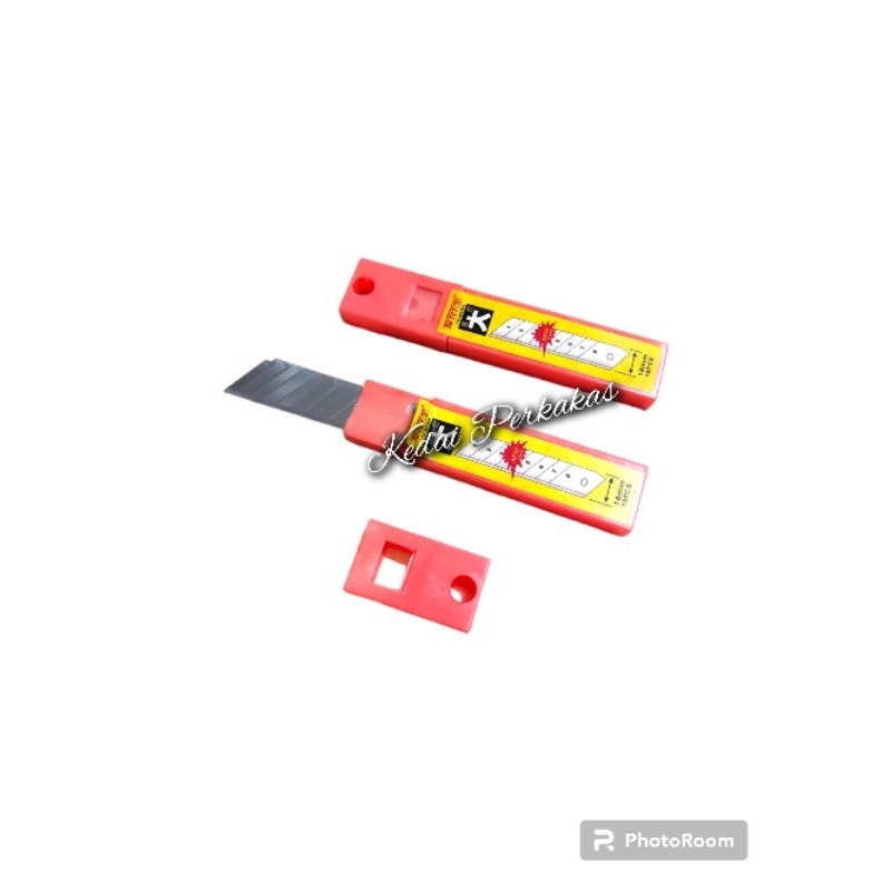 

Isi pisau cutter untuk kater kenko besar L500 10 pisau