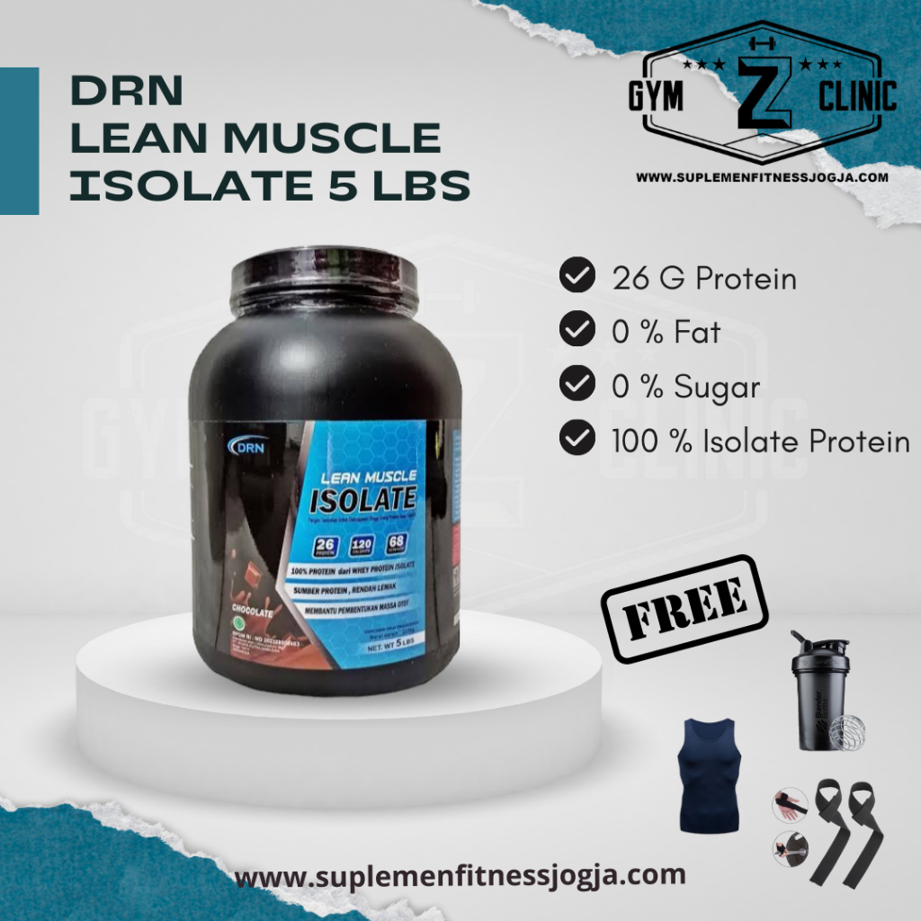 Dr Nutrition Doctor Nutrition DRN LEAN MUSCLE ISOLATE WHEY PROTEIN ISOLATE 5 Lbs