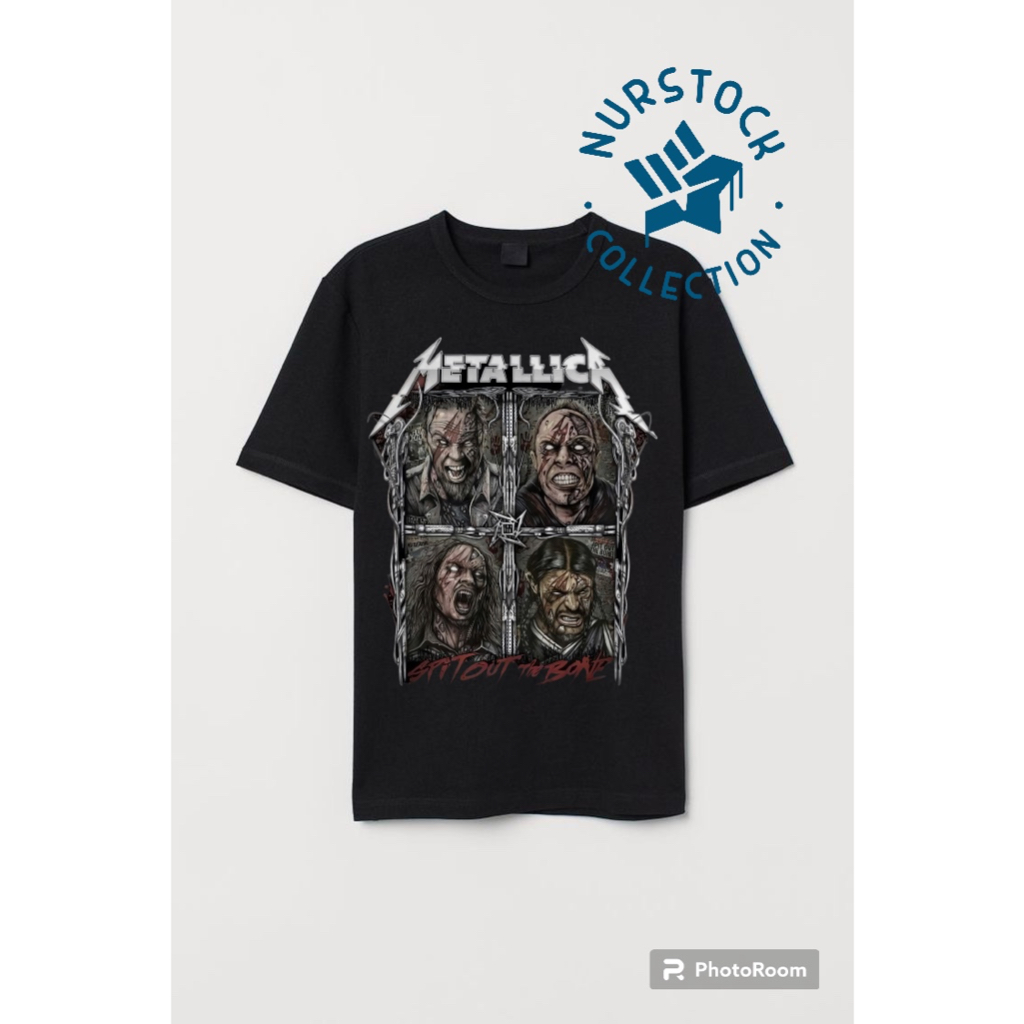 KAOS METALICA - BAJU METALICA - KAOS BAND METALICA - KAOS DISTRO