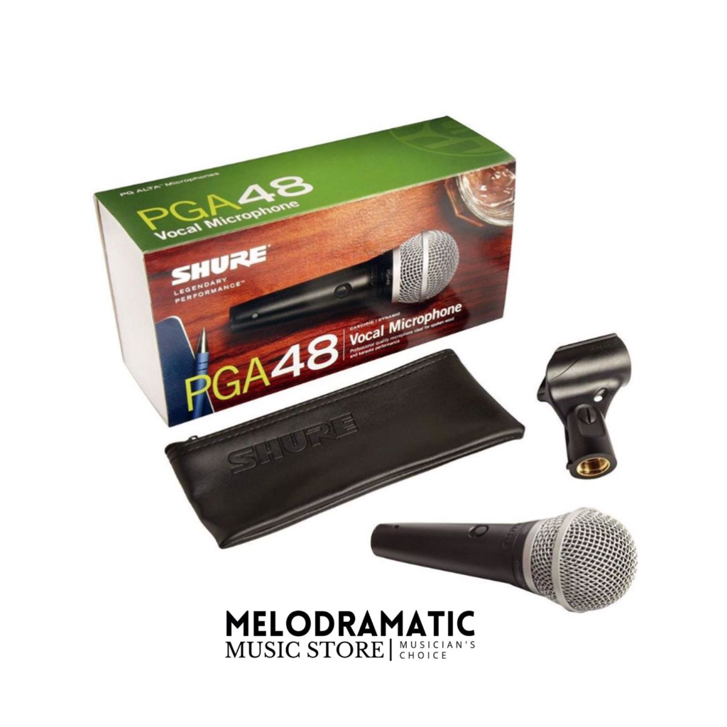 MIC DYNAMIC VOCAL SHURE PGA48-LC