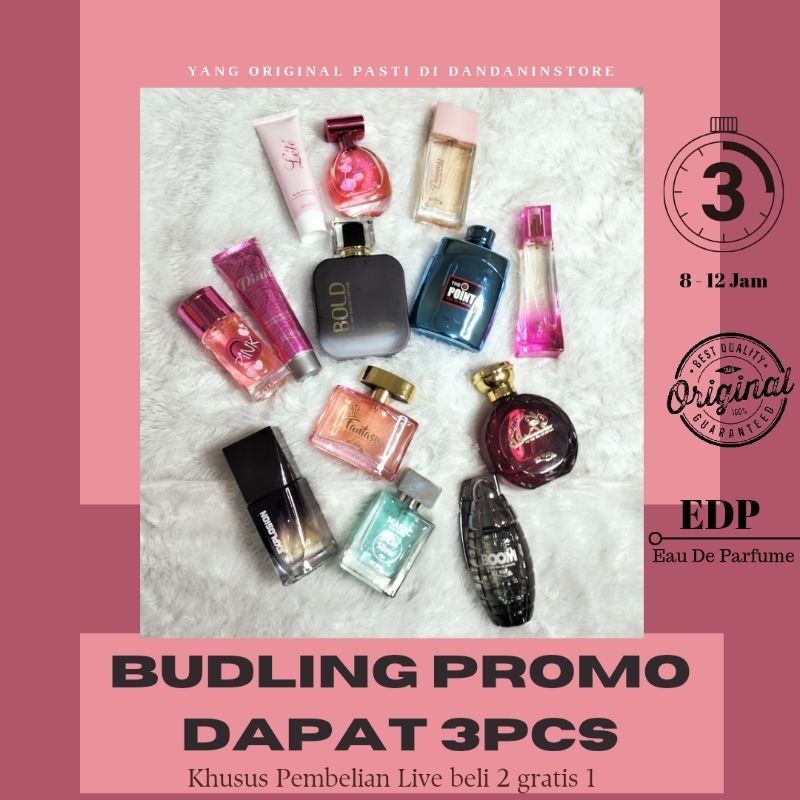 Paket Bundling Beli 2pcs GRATIS 1Pcs Parfum Premium Import Original MY WAY EDP 100ml dan 50ml Parfum