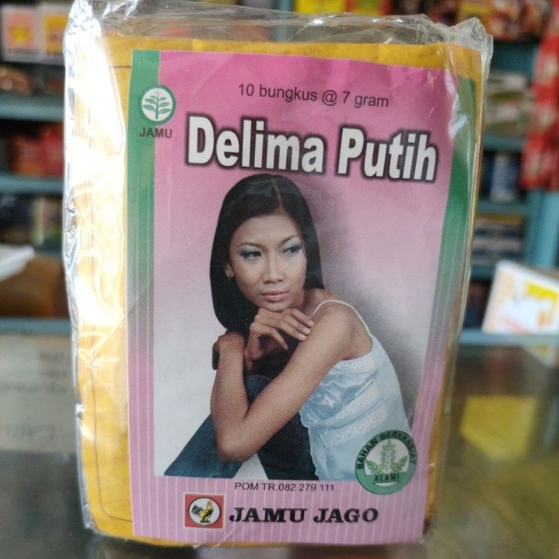 

Jamu cap Jago Eceran Delima putih 1 sachet