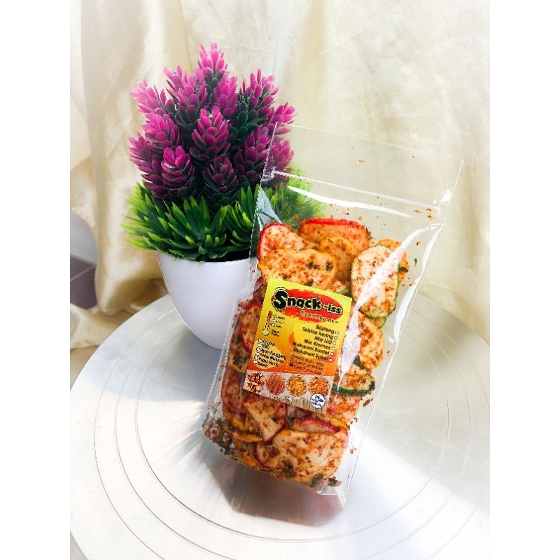 

KRUPUK SEBLAK BANTET Snackiis 75gr /KRUPUK SEBLAK KERING VIRAL