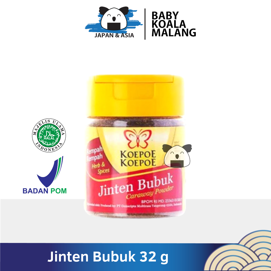 

KOEPOE Jinten Bubuk 32 gr Halalll | Caraway Powder...