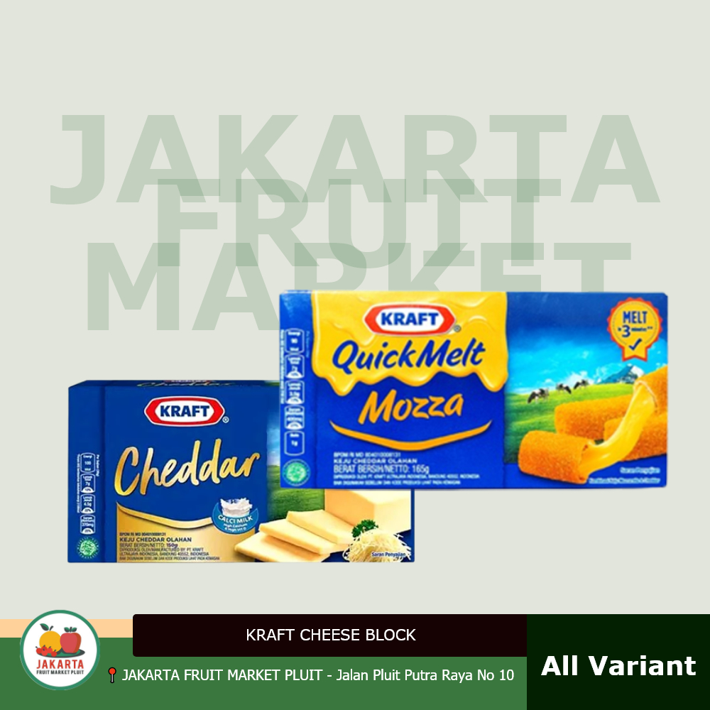 

KRAFT CHEESE KEJU BLOCK All Variant