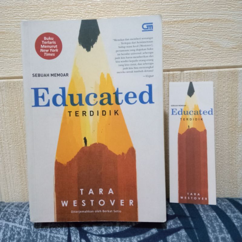 novel EDUCATED preloved