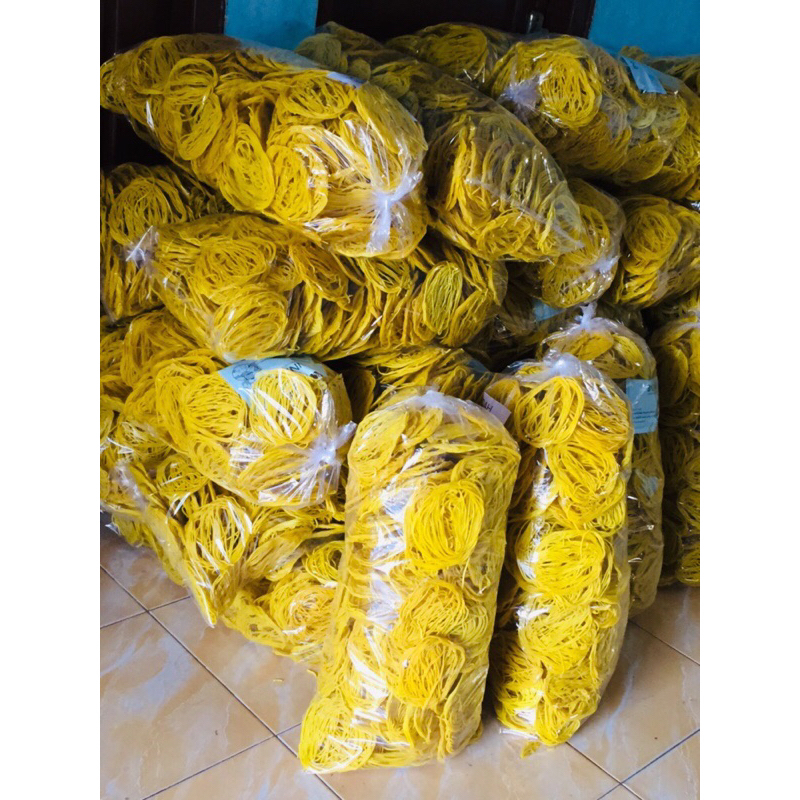 

Piscoklegit_ Krupuk Mie Kuning Dari Singkong - 1Kg