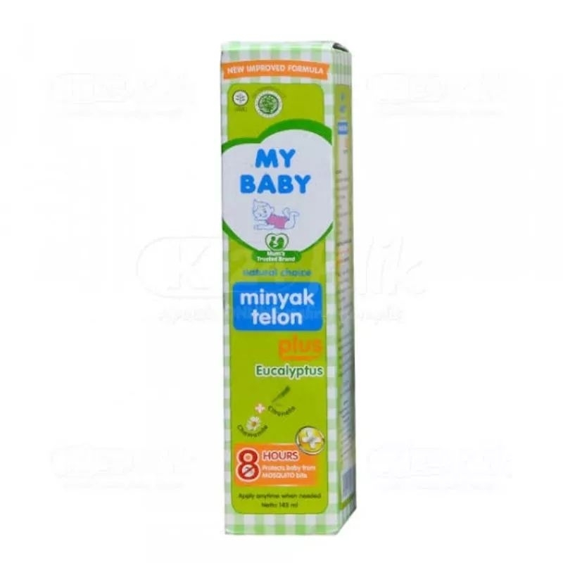 my baby minyak telon plus eucalyptus 60ml || my baby minyak telon