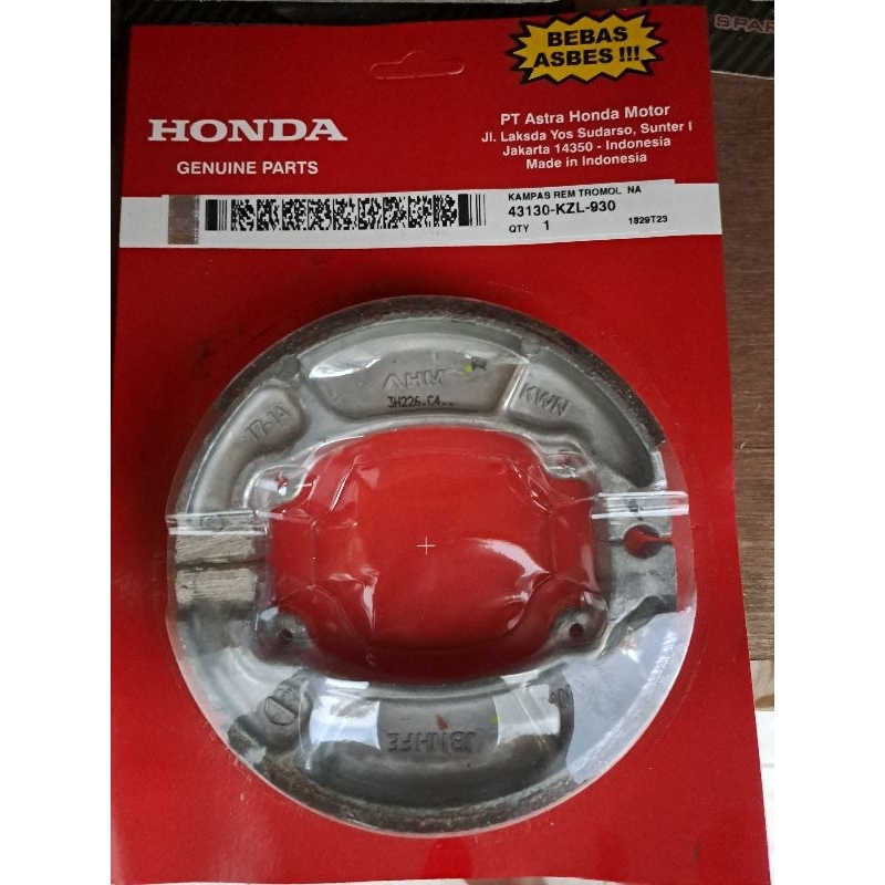 Kampas Rem beat/vario Honda Original