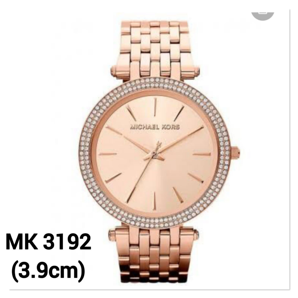 MMCollection - Jam Tangan Wanita Cewek MK 3192 Rosegold Original