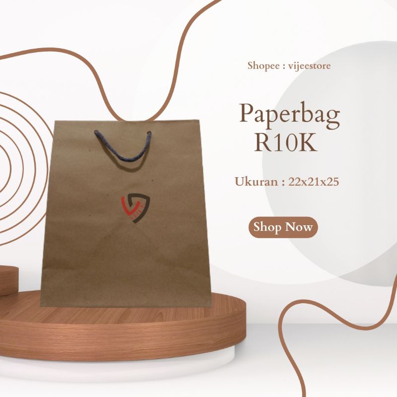 

PAPERBAG R10K 22X21X25/GOODIE BAG SOUVENIR