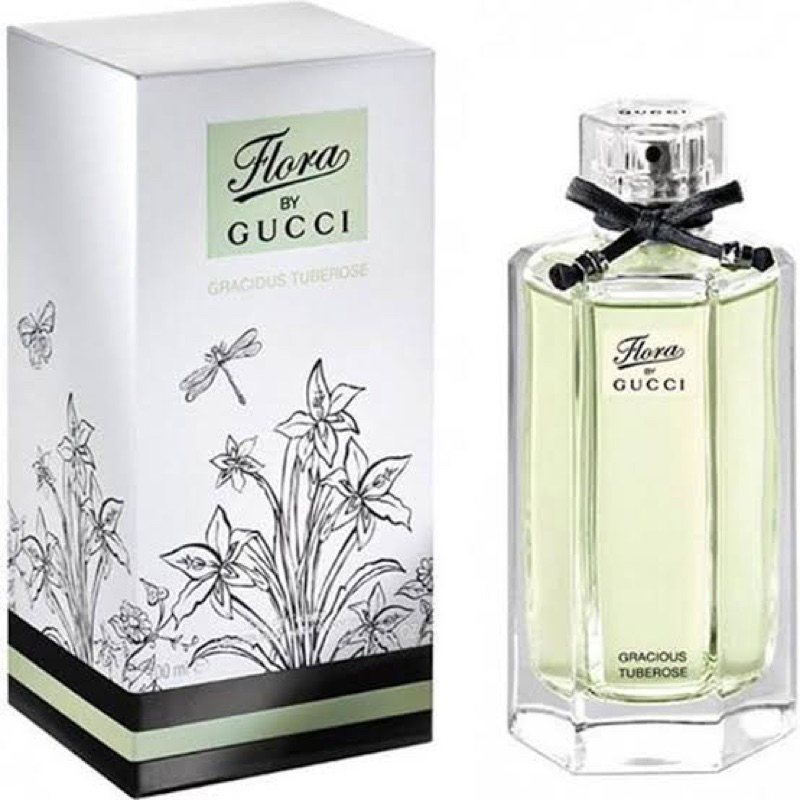 PARFUM ORIGINAL (LENGKAP BOX) Flora by Gucci Gracious Tuberose EDT 100ml PARFUME WANITA / Parfum