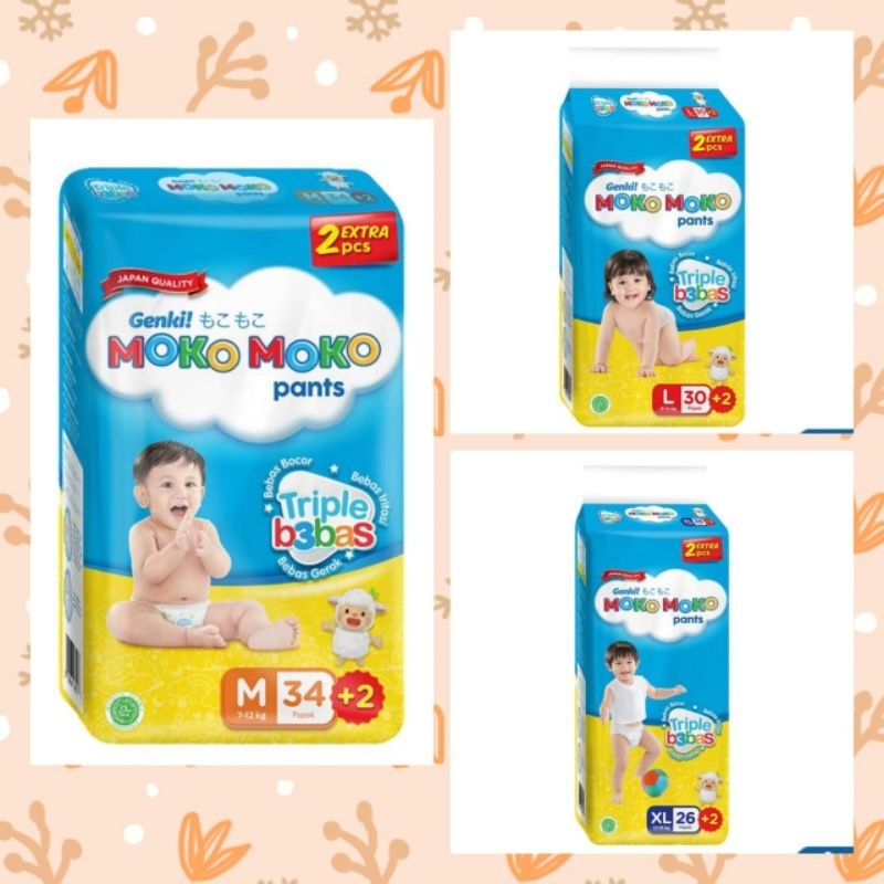 Genki Moko Moko  M L XL