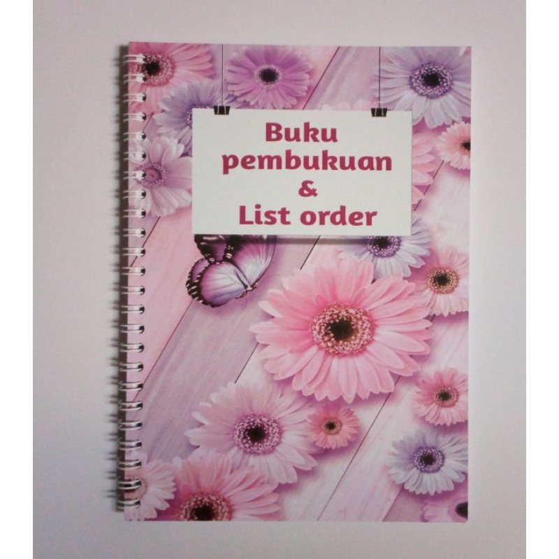 

BUKU REKAP PEMBUKUAN & LIST ORDER