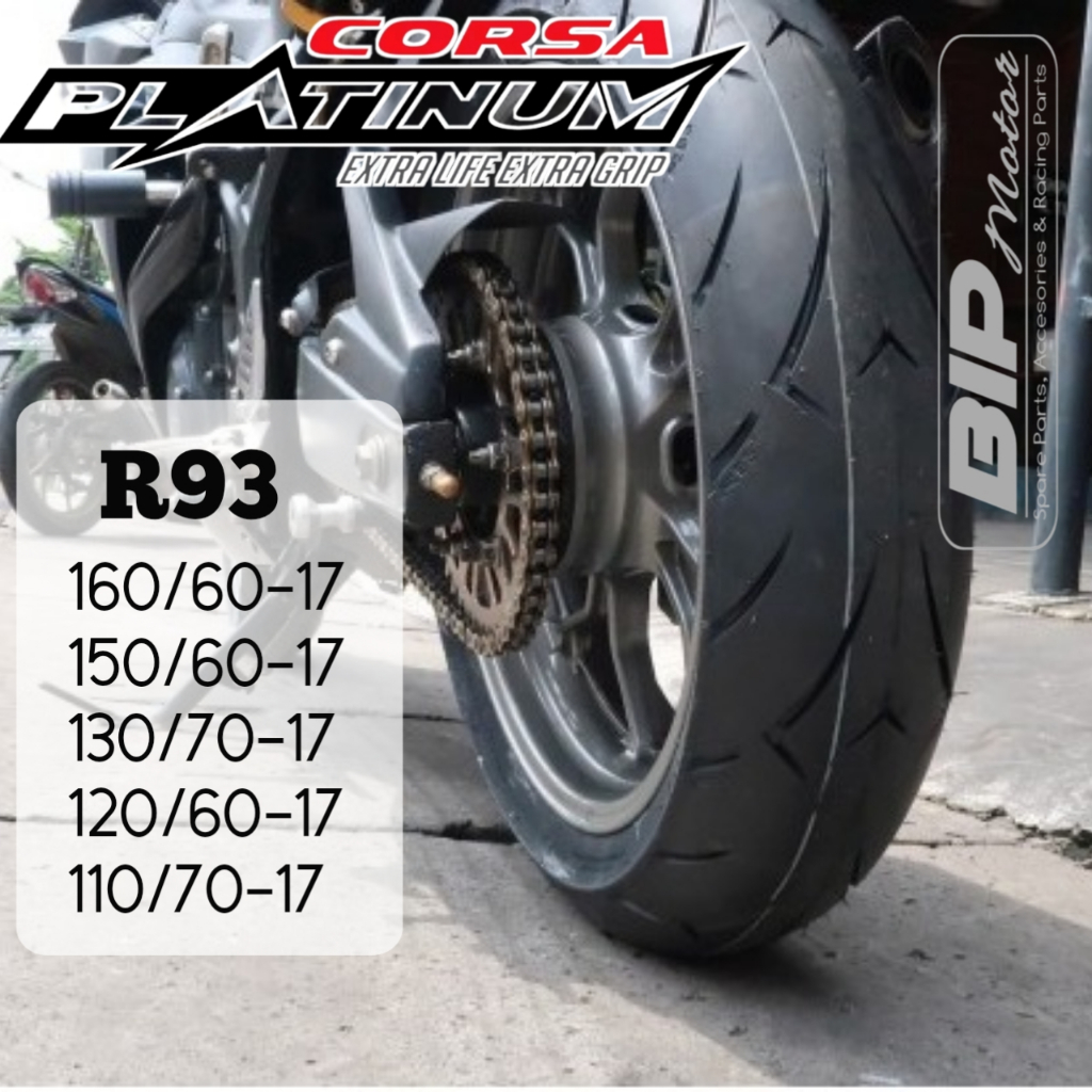 BAN CORSA R93 SPORT 160/60-17, 150/60-17 TUBELESS