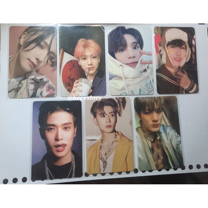 pc photocard official nct dream jeno hoodie jaemin pop ice renjun chilling jaehyun melet candy digip