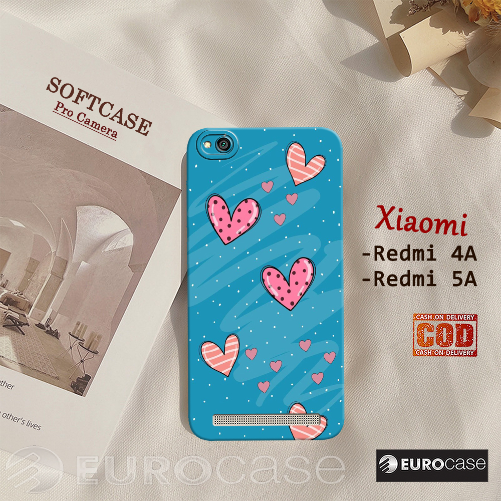 Casing Hp Xiaomi Redmi 4A / Redmi 5A - Fashion Case Love - Soft Case Hp Xiaomi Redmi 4A / Redmi 5A -