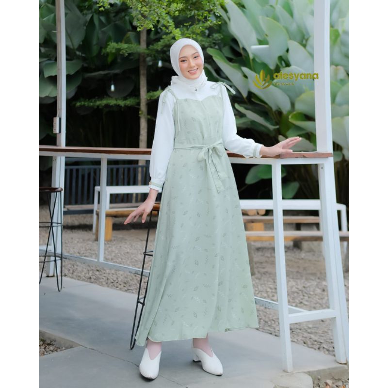 Gamis Daisy By Alesyana/Dress Crinkle /Gamis Wanita Terlaris