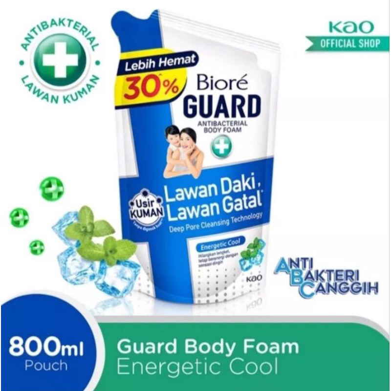 Biore Guard Energetic Cool 800ml
