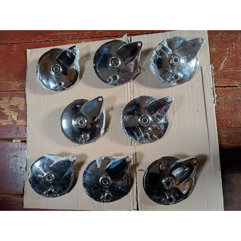 Tutup Tromol Scorpio Chrome