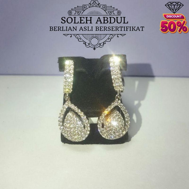 ANTING PERAK | BERLIAN EROPA ASLI | HARGA PENGRAJIN