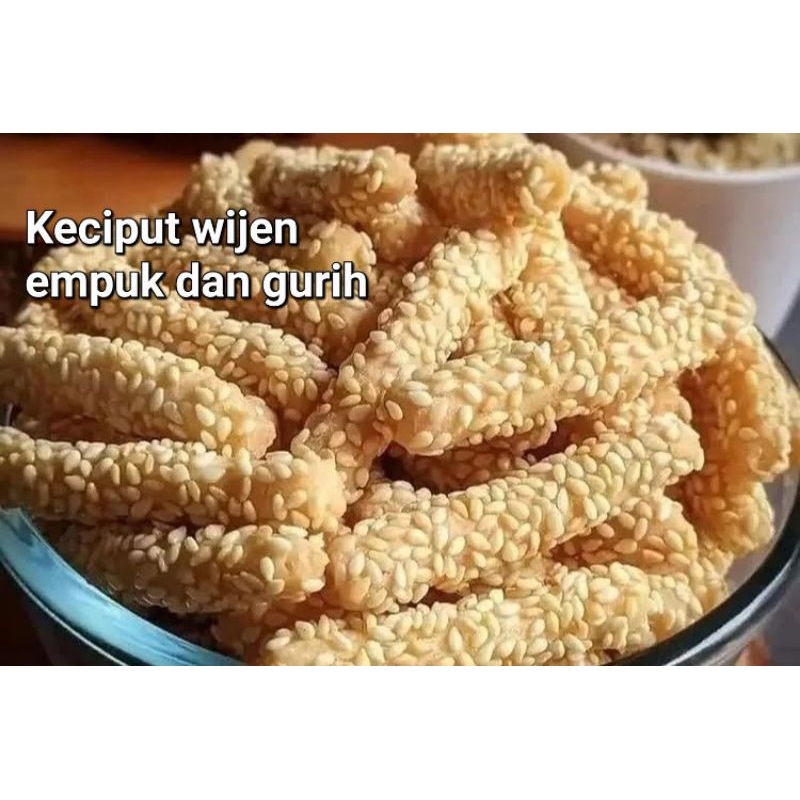 

keciput wijen berat 1kg renyah gurih empuk