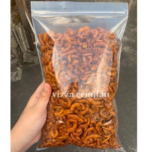 

Makaroni Bantet 500gr Pedas Cikruh