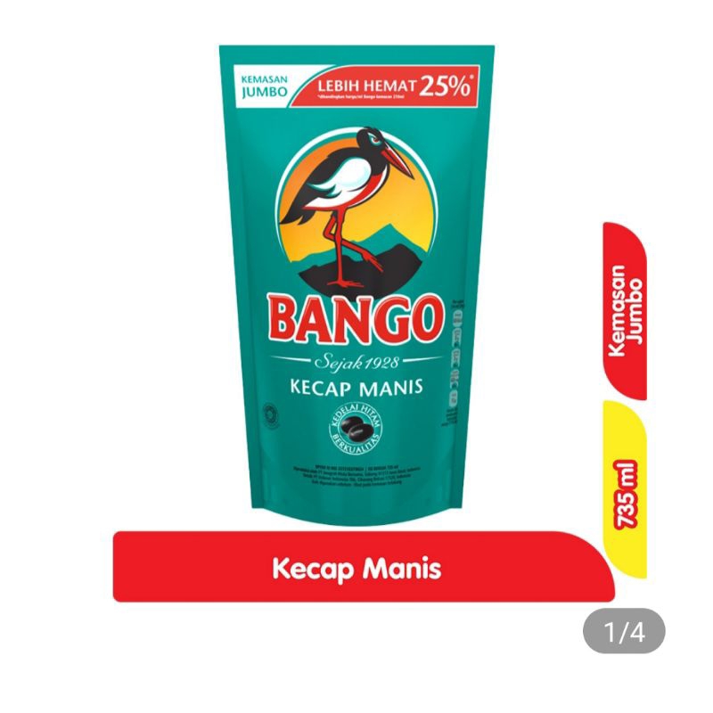 

BANGO kecap Manis 735ml