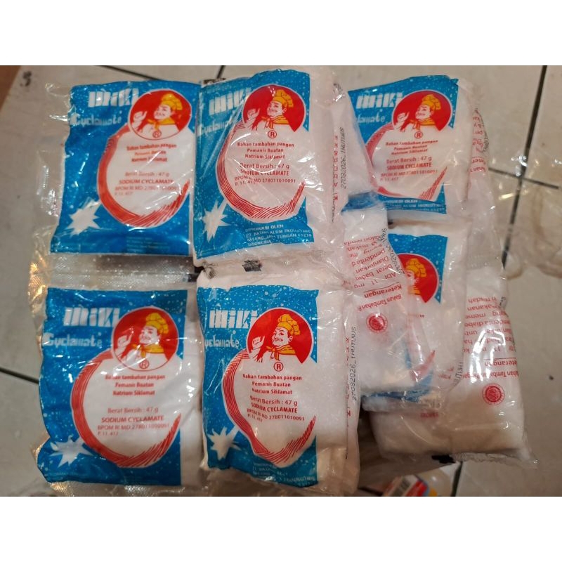 

PEMANIS BUATAN/SODIUM/ MERK MIKI