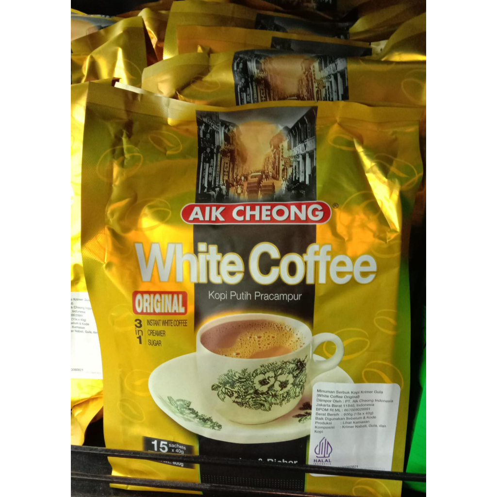 

Kopi AIK CHEONG white coffee original 600g