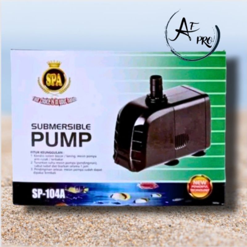 Promo murah pompa aquarium kolam hidroponik SPA 104A
