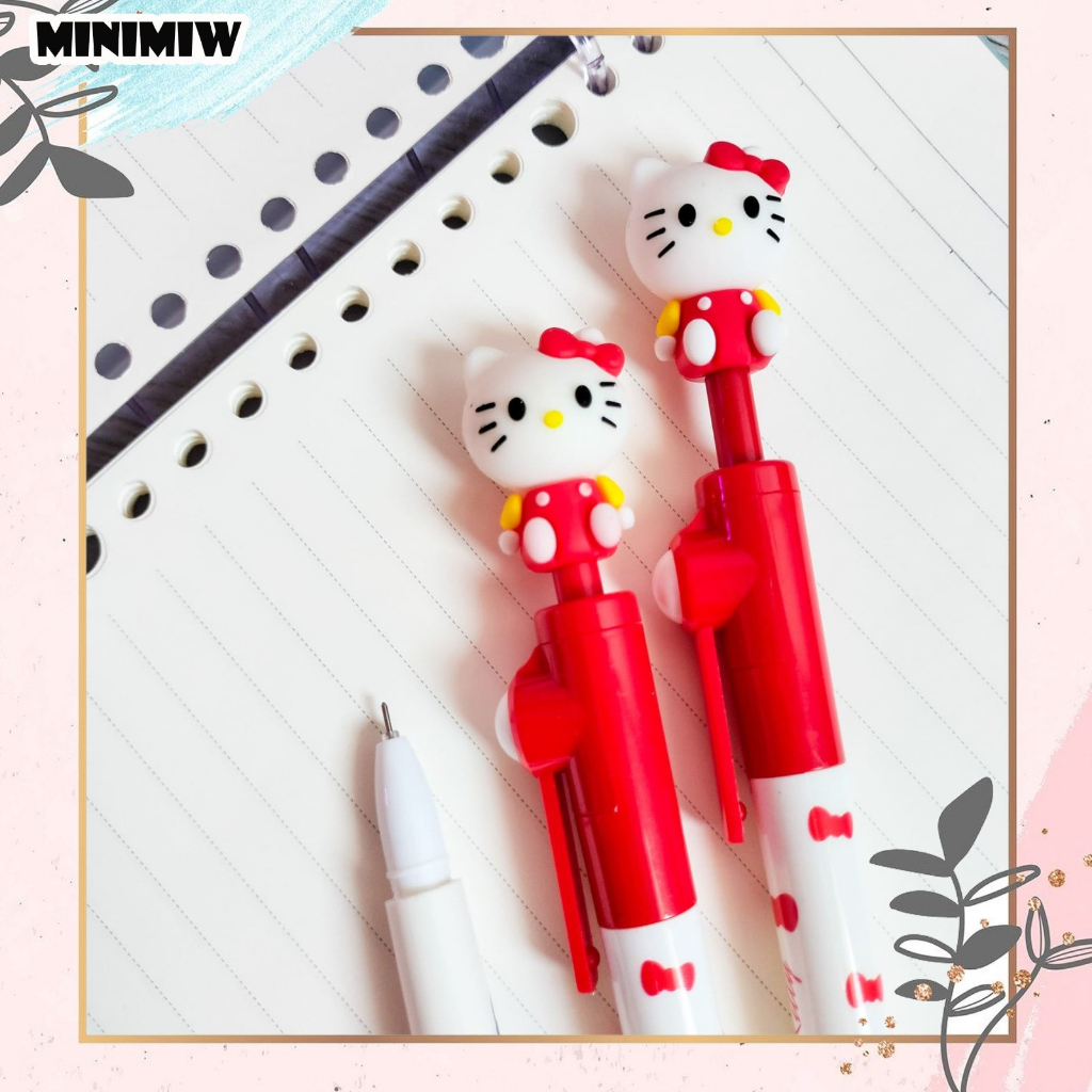 

PULPEN ROLLING BALL HELLO KITTY BOLPEN KARTUN ALAT TULIS BOLPOIN UNIK IMUT MURAH PEN GEL KARAKTER PENA UNIK LUCU MURAH