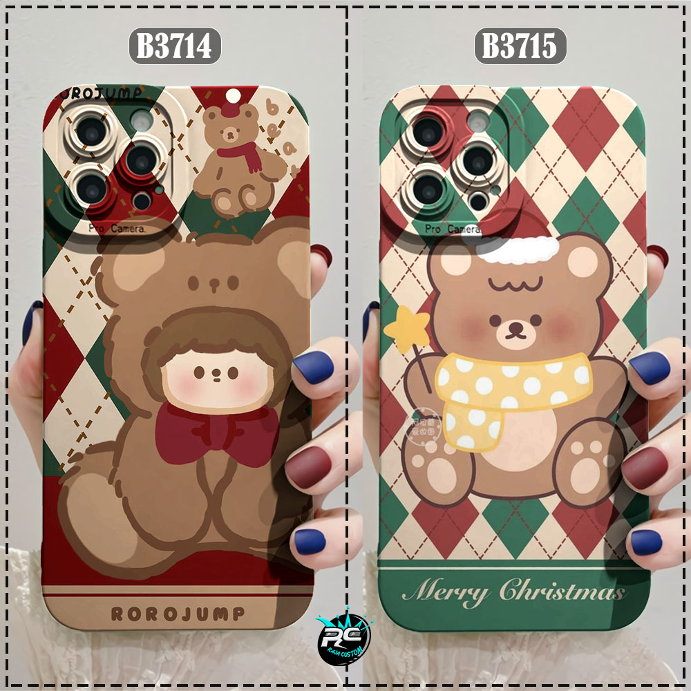 B3714 B3715 SOFTCASE SILIKON IPHONE 6 6S 7 8 SE 6+ 7+ 8+ X XS XR 11 12 13 14 PRO MAX RJ13499