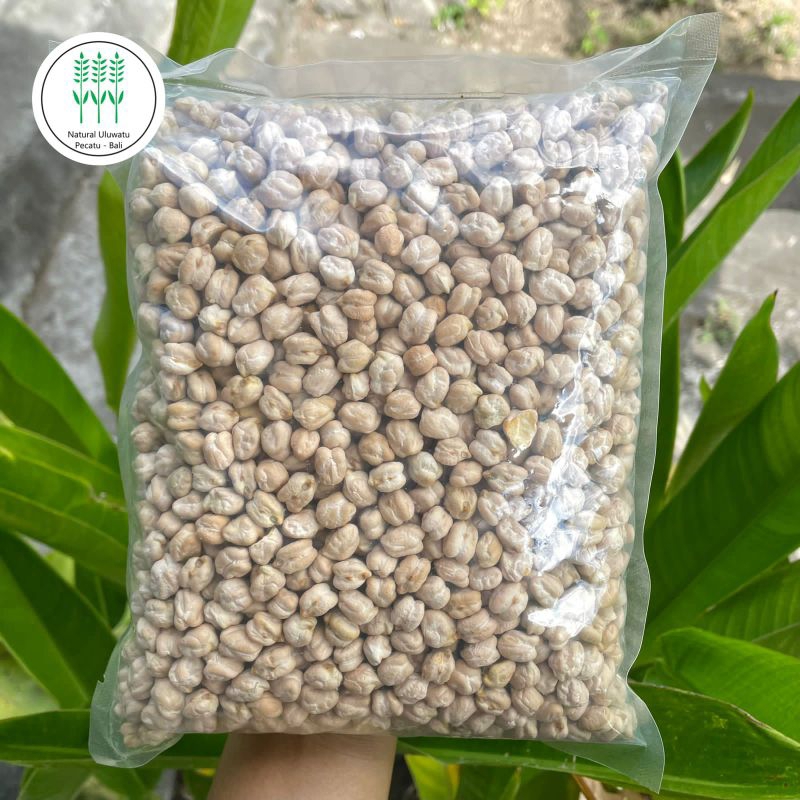 

Raw Chickpeas 1kg / Kacang Garbanzo / Kacang Arab Mentah.