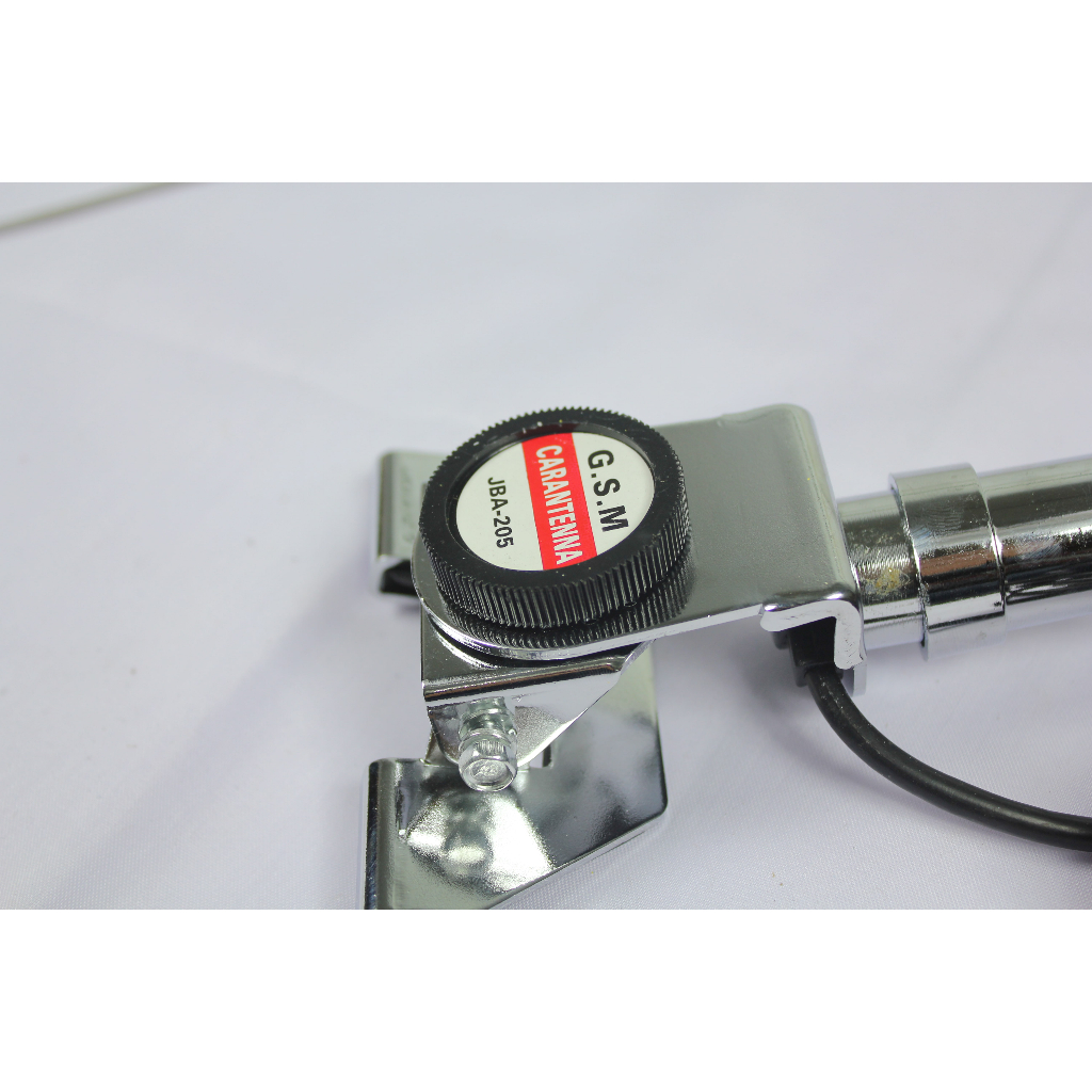 Antena Radio Jepit 205 Panjang Chrome / Hitam, Antena Radio Jepit, Antena Mobil, Antena Radio Mobil,
