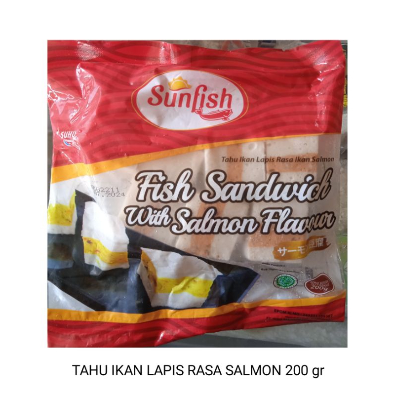 

Sunfish fish sandwich with salmon 200 gr