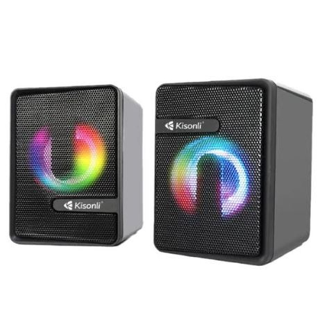 Speaker Gaming Kisonli L-4040 LED Speaker