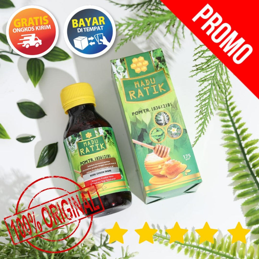 

MADU RATIK ORIGINAL 100% OBAT Rematik, Kebas, Kesemutan, Asam Urat, Pegal Linu