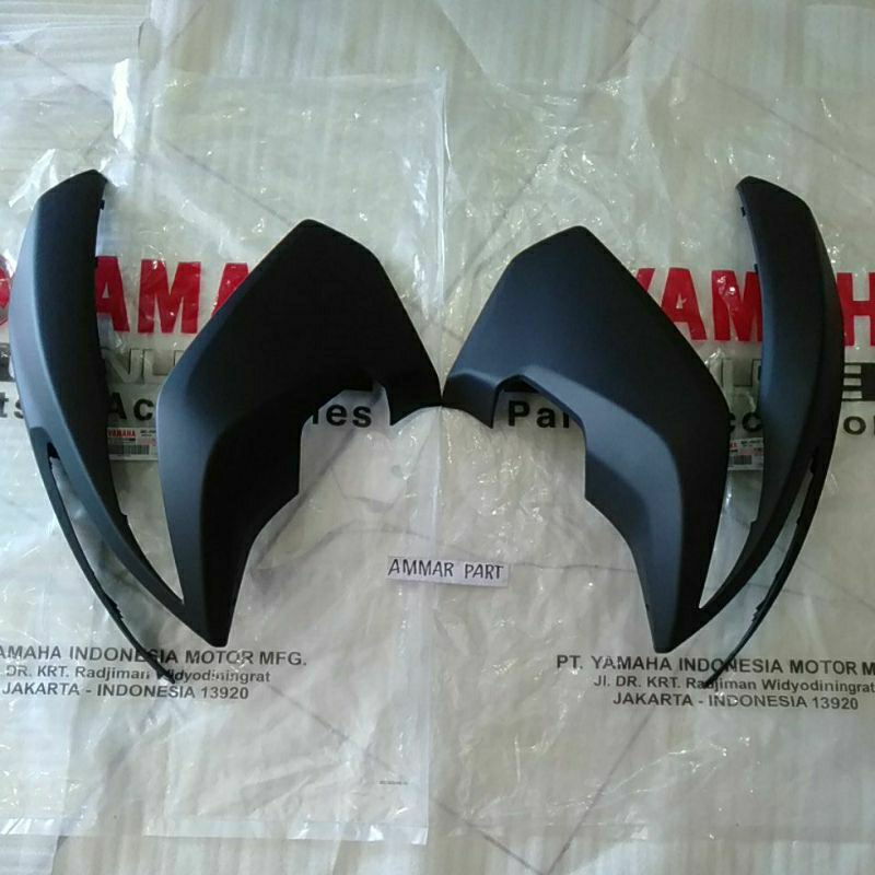 Cover Lampu Depan Body Cowling Aerox 155 All KANAN KIRI HITAM DOP Original Yamaha YGP